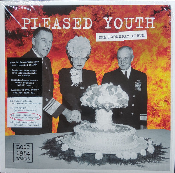 PLEASED YOUTH (プリーズド・ユース) - The Doomsday Album (US 400 Ltd.Purple Vinyl LP / New)