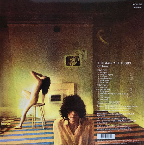 SYD BARRETT (シド・バレット) - The Madcap Laughs (EU 限定復刻再発 LP/New)