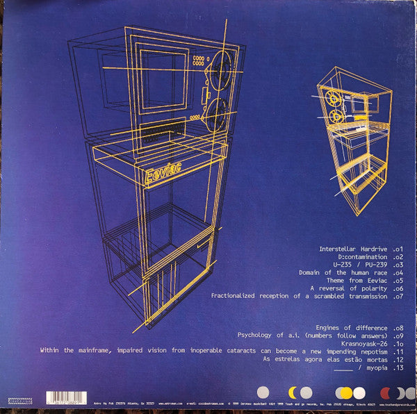 MAN OR ASTROMAN? (マン・オア・アストロマン) - Eeviac (US 限定復刻再発 LP/NEW)