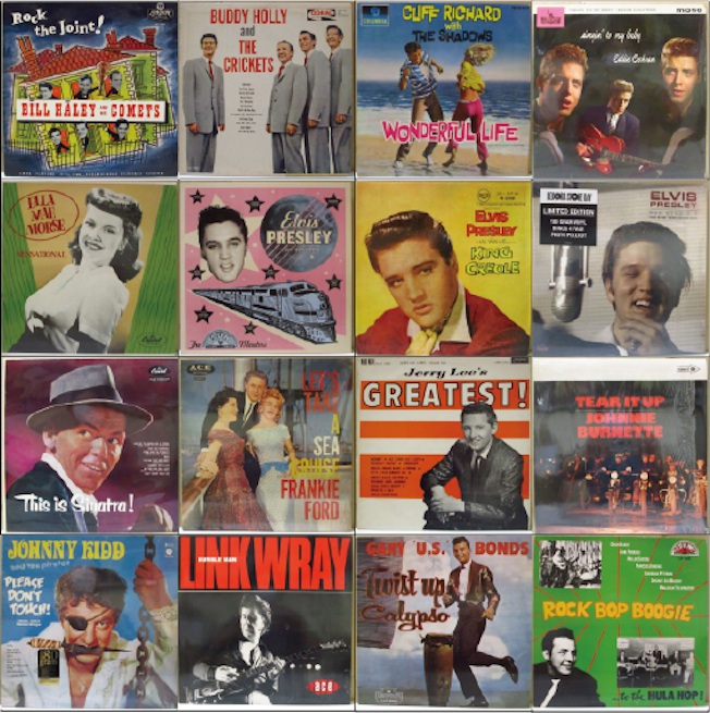 新着 50's & 50's R&Rオールディーズ、ジャズVo.  レア LP x 50 点 売り出し！#エルビス&nbsp; #バディホリー　#エディコクラン #フランクシナトラ #リンクレイ 他、UK買付品を中心の珍盤（多）！