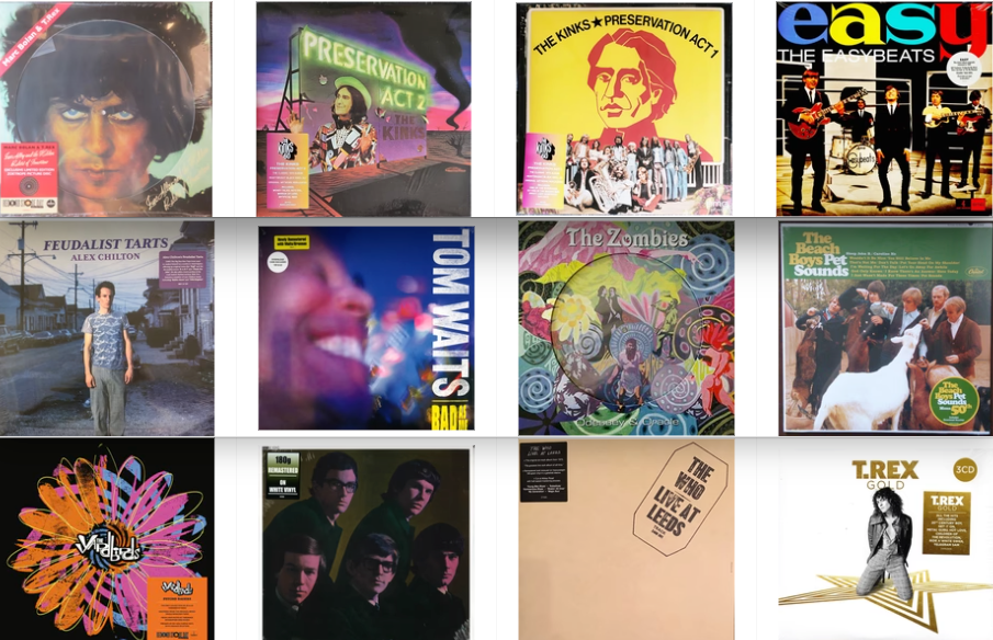 6/7（金）新旧  60’s～70’s クラシック・ロック LP, CD x 20 点入荷中！