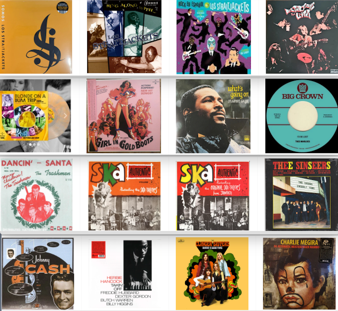 ＜店主セレクト 50’s〜00’s 新旧名盤、怪作  x 35 点 入荷中！＞ ブルース＆ソウル、SKA ＆ラテン、ジャズ、オールディーズ、 ロック＆ポップス、ガレージ＆サイケ、他各種