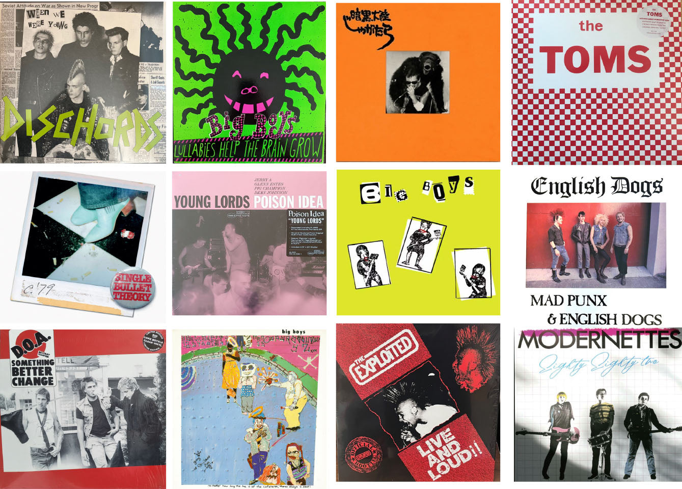 3/22(金) 新入荷 : 旧作リコメン再発盤&近年作 パンク、ハードコアなど LP /CD 19点 [新品] 入荷中！