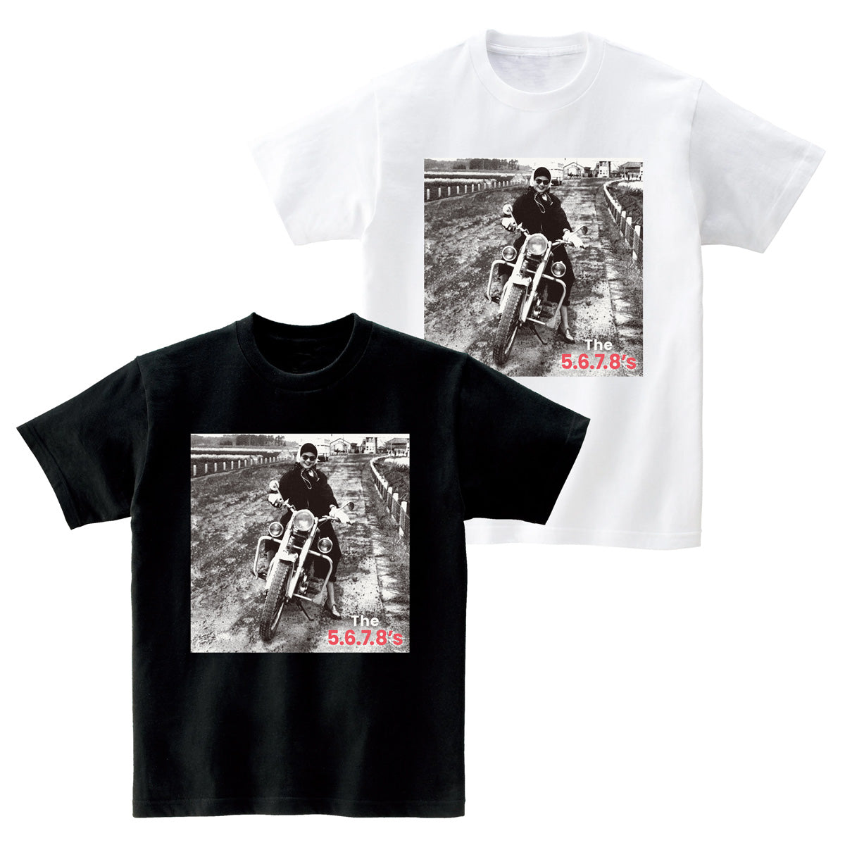 The 5.6.7.8's 結成40周年新作アルバム記念 限定Tシャツ！