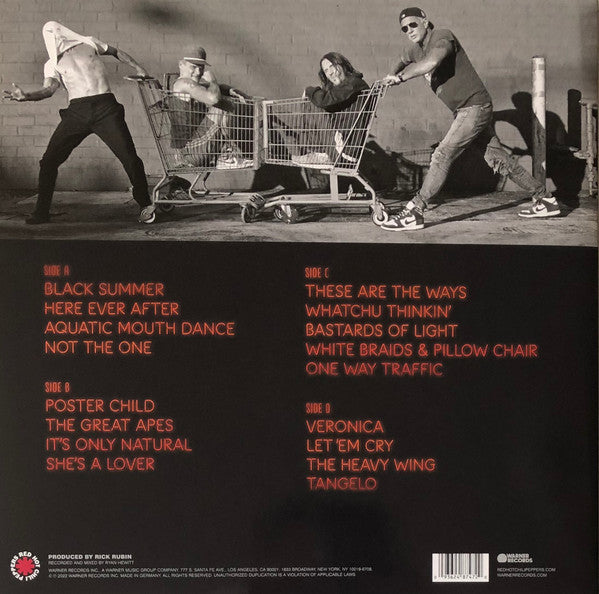 RED HOT CHILI PEPPERS (レッド・ホット・チリ・ペッパーズ)  - Unlimited Love - Deluxe Edition (US-EU 限定140グラム重量 2xLP+ポスター/NEW) '22年12thアルバム