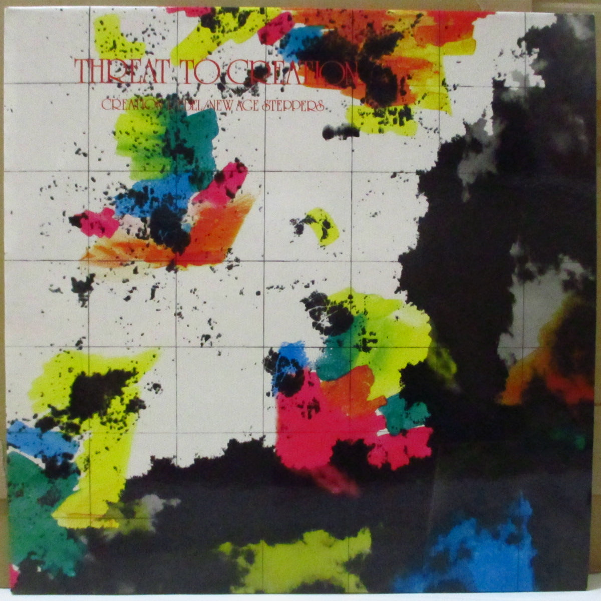 CREATION REBEL / NEW AGE STEPPERS (クリエーション・レベル / ニュー・エイジ・ステッパーズ)  - Threat To Creation (UK オリジナル LP/初回バーコード無しの両面コーティングジャケ)