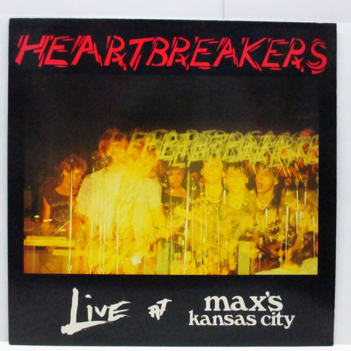 JOHNNY THUNDERS & THE HEARTBREAKERS (ジョニー・サンダース)  - Live At Max's Kansas City (UK Orig.LP+Inner)
