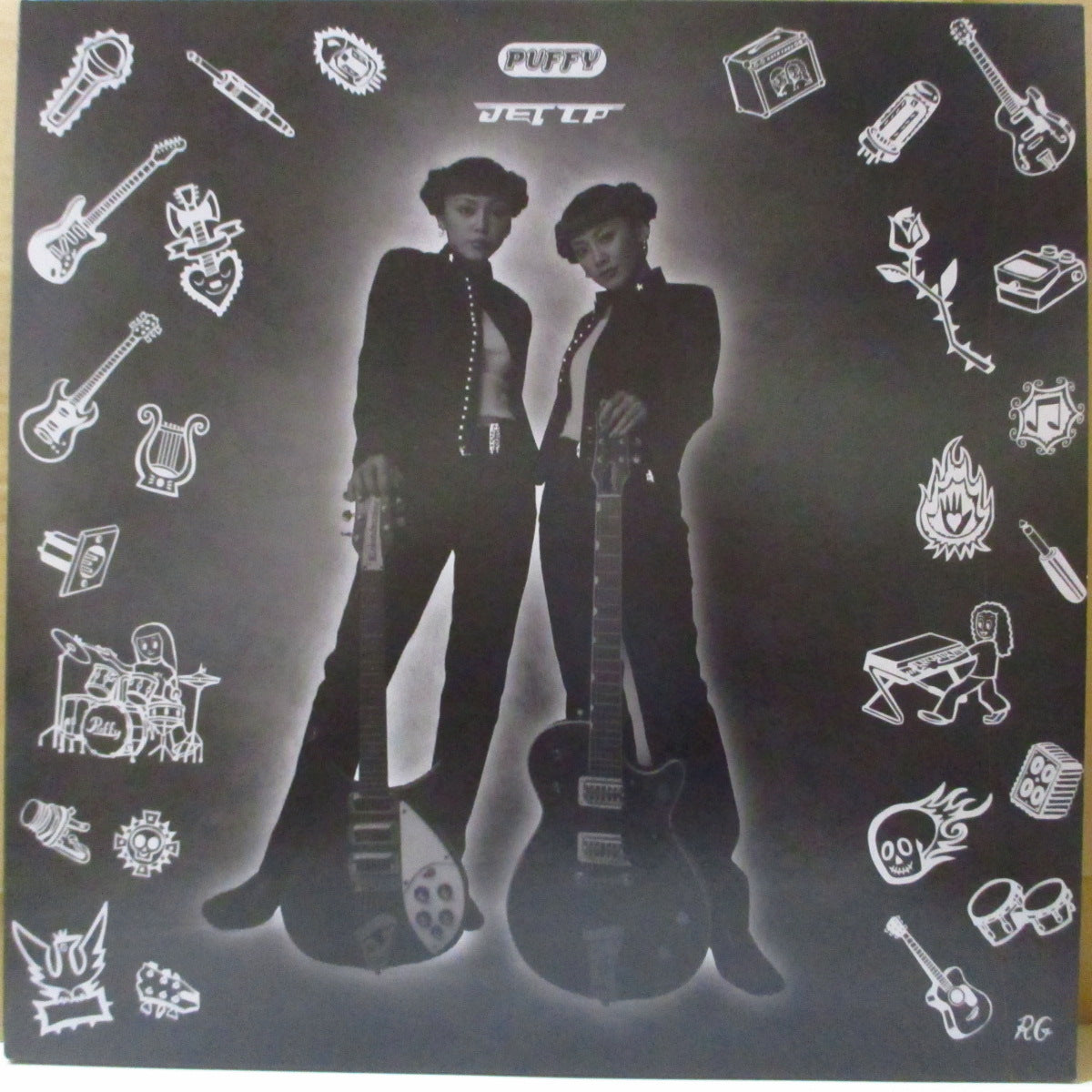 PUFFY (パフィー)  - Jet LP (Japan '22 限定再発「クリアブルー&レッドヴァイナル」 2xLP+ブックレット/光沢見開きジャケ) '98年2ndアルバム