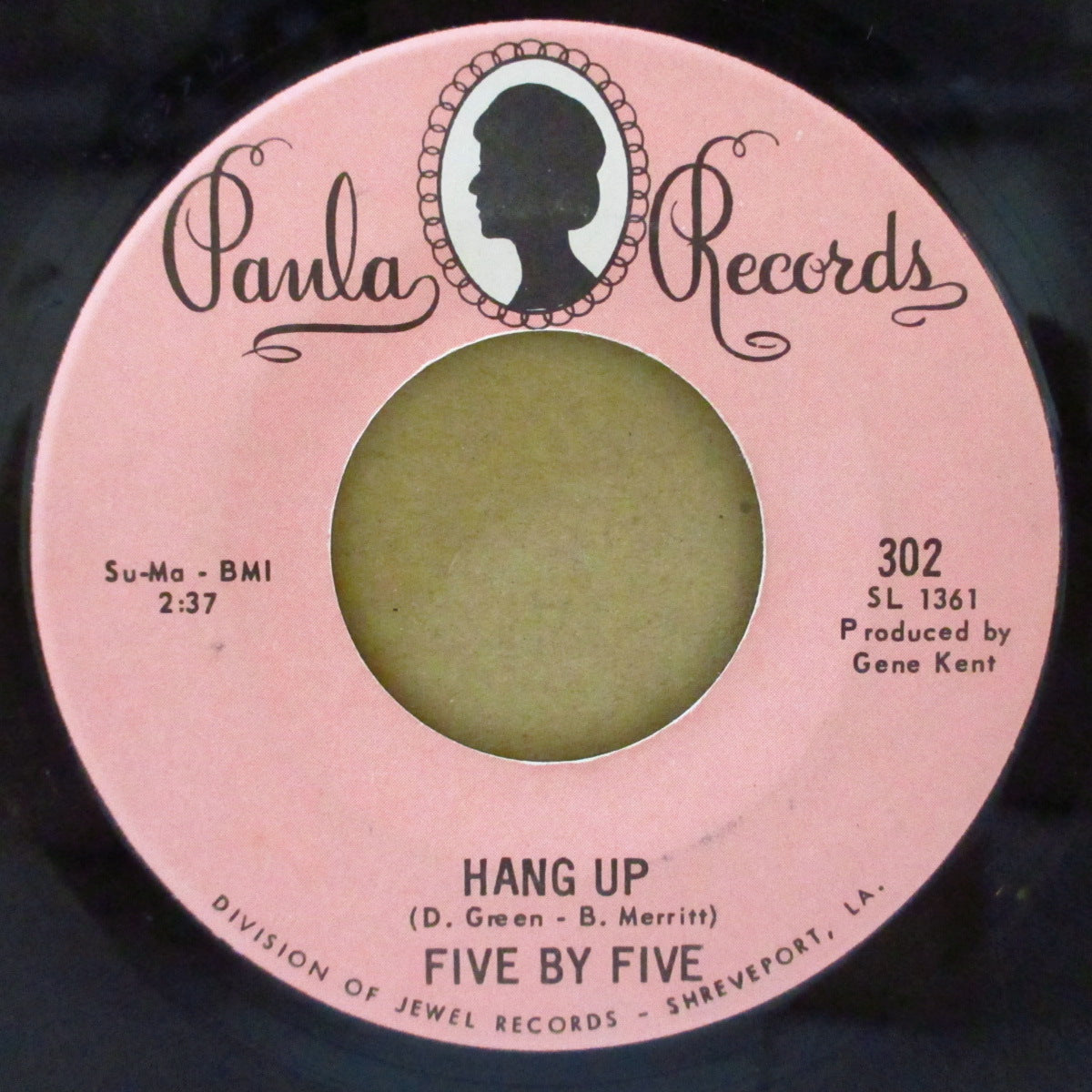 FIVE BY FIVE (ファイブ・バイ・ファイブ)  - Fire / Hang Up (US '68 オリジナル7インチ)ジミ・ヘン名曲の爆ガレージ・カバー！