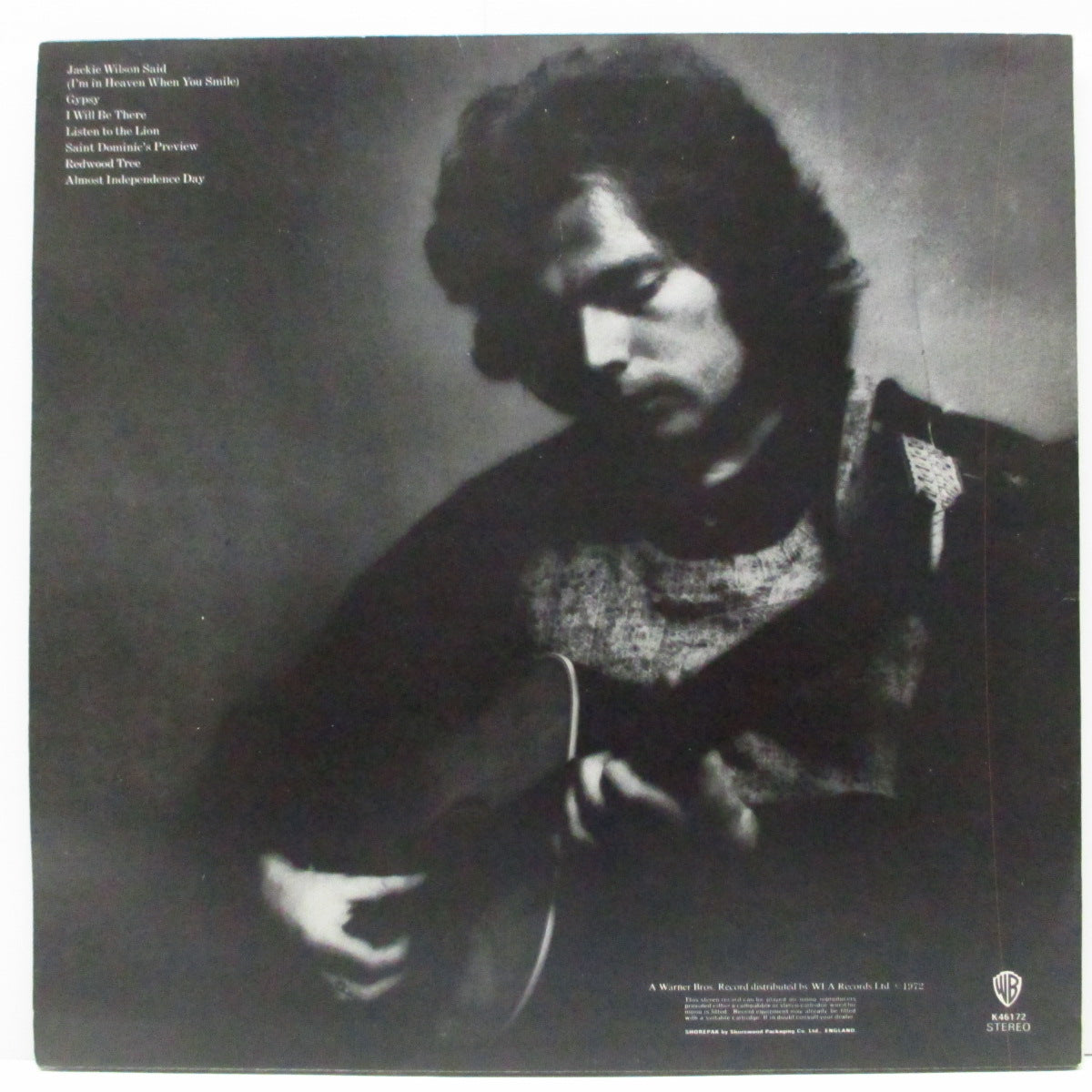 VAN MORRISON (ヴァン・モリソン)  - Saint Dominic's Preview (UK オリジナル「緑ラベ」LP+インサート) '72年6th アルバム！