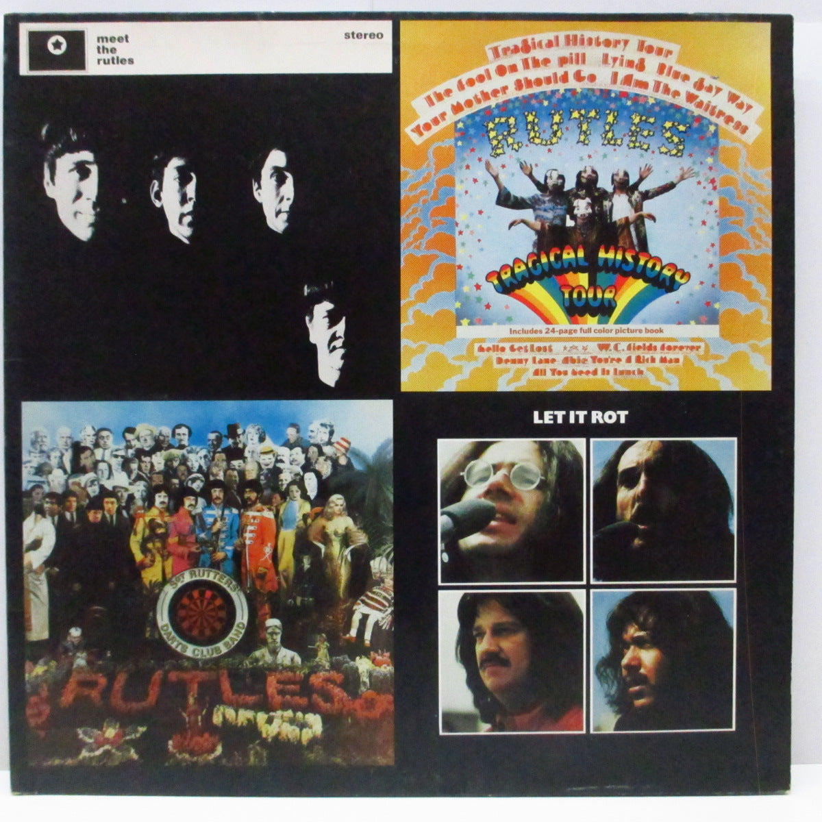 RUTLES (ラトルズ)  - The Rutles (UK オリジナル LP+インナー、ブックレット/光沢見開きジャケ)