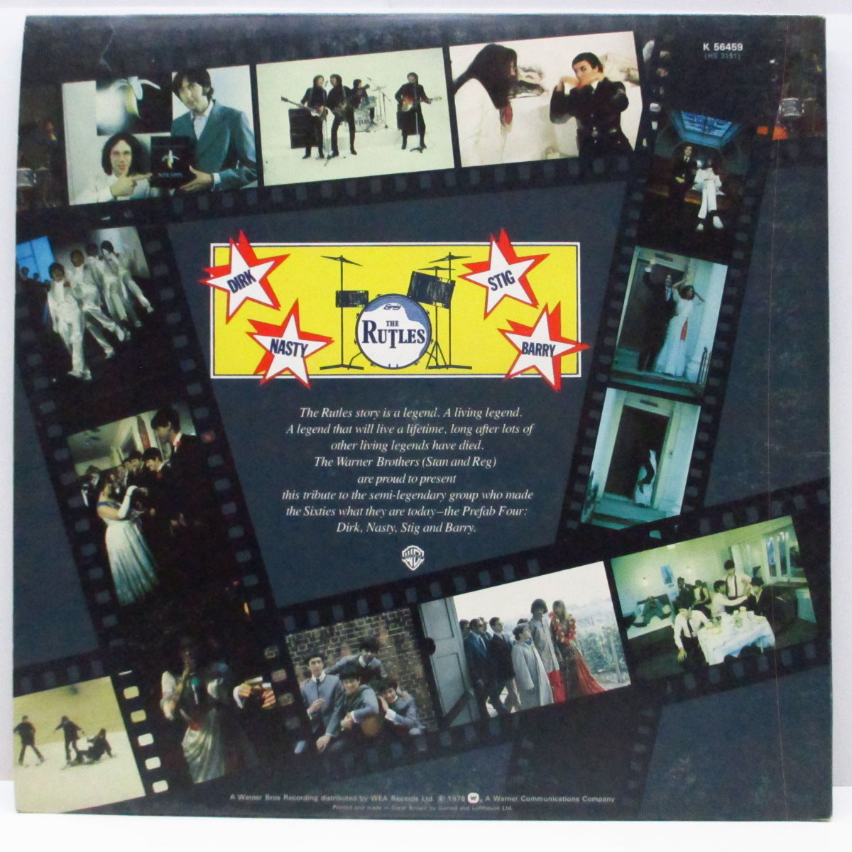 RUTLES (ラトルズ)  - The Rutles (UK オリジナル LP+インナー、ブックレット/光沢見開きジャケ)