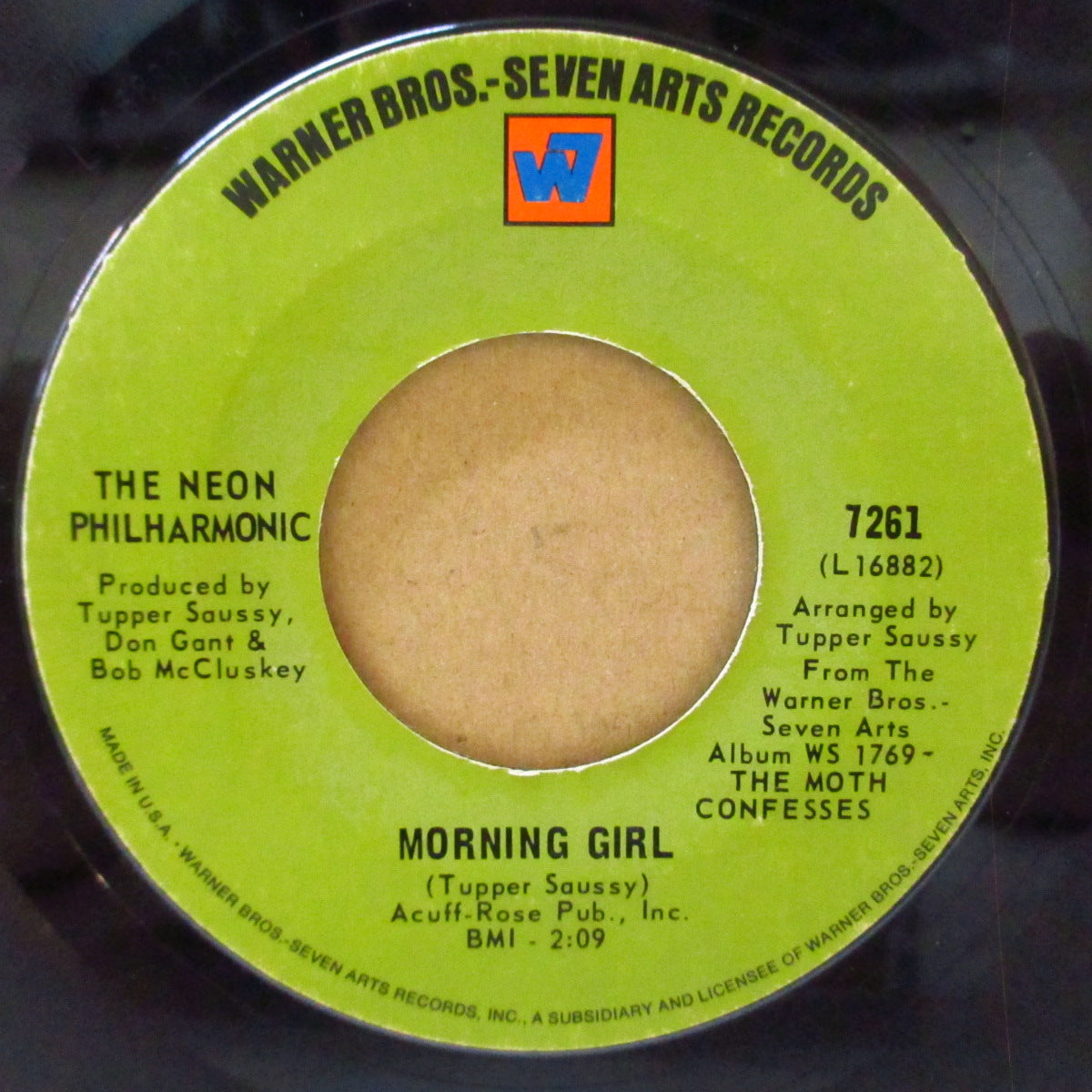 NEON PHILHARMONIC, THE (ザ・ネオン・フィルハーモニック)  - Morning Girl (US '69 オリジナル 7インチ)哀愁美メロ・バロック・サンシャイン・ポップ隠れ名曲