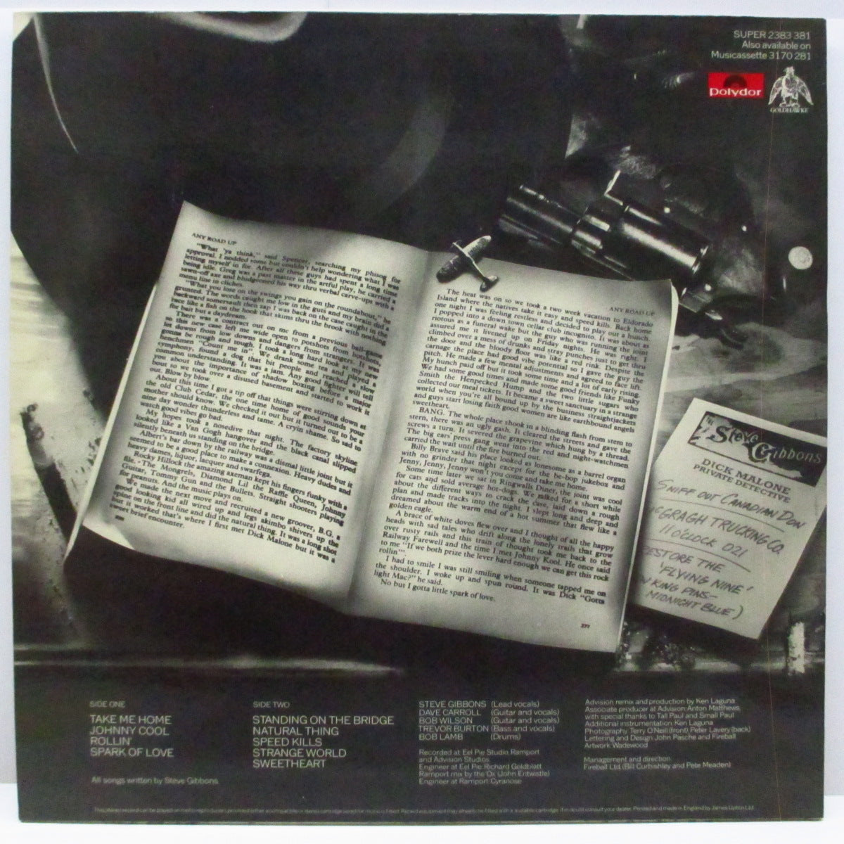 STEVE GIBBONS BAND (スティーヴ・ギボンズ・バンド)  - Any Road Up (UK オリジナル LP+インサート/光沢ジャケ) '76年セカンド！