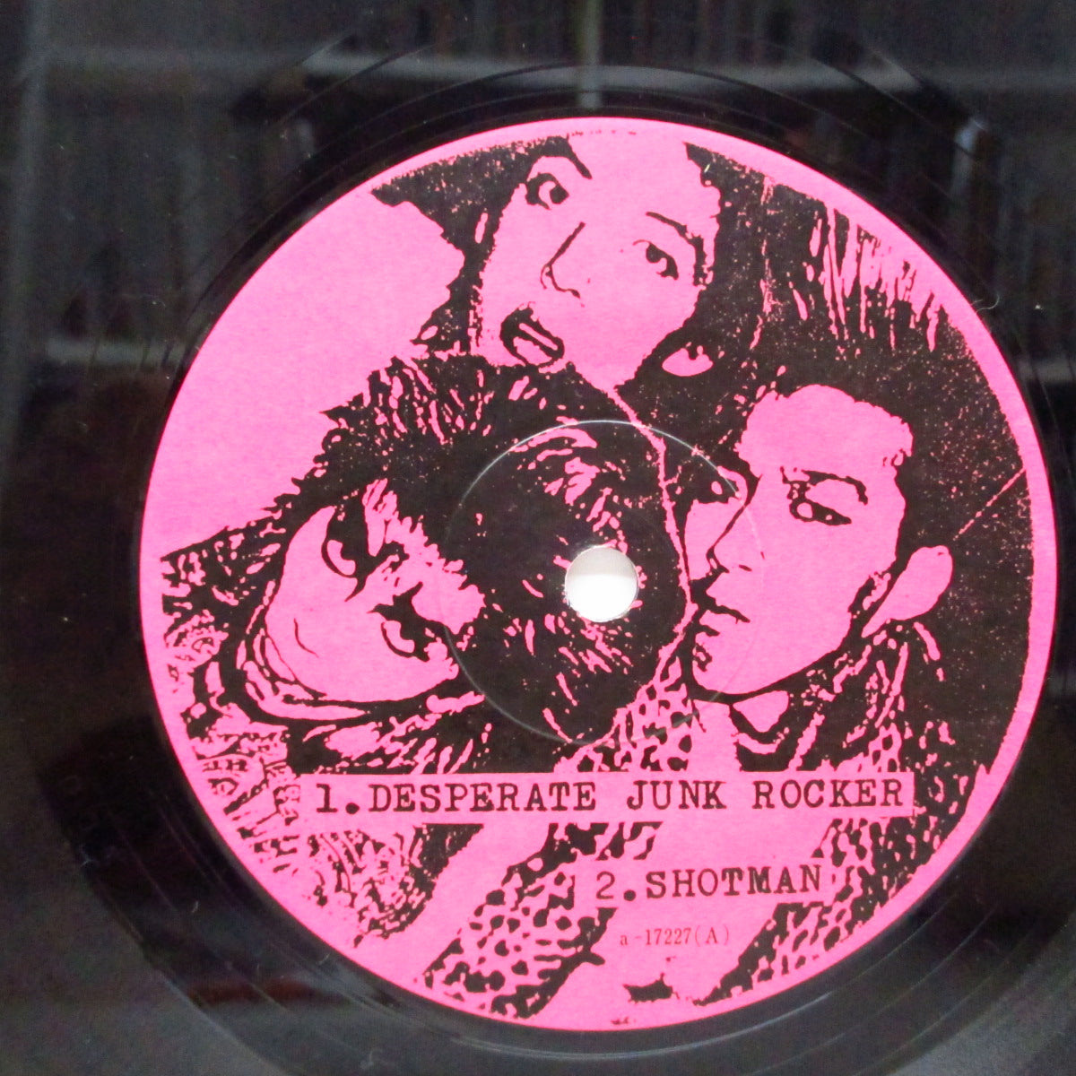 SAMURAI (サムライ)  - I'm A Person Not A Number (Japan オリジナル 8"+片面フレキシ、光沢固紙ジャケ) '85年サード＆ラスト EP !
