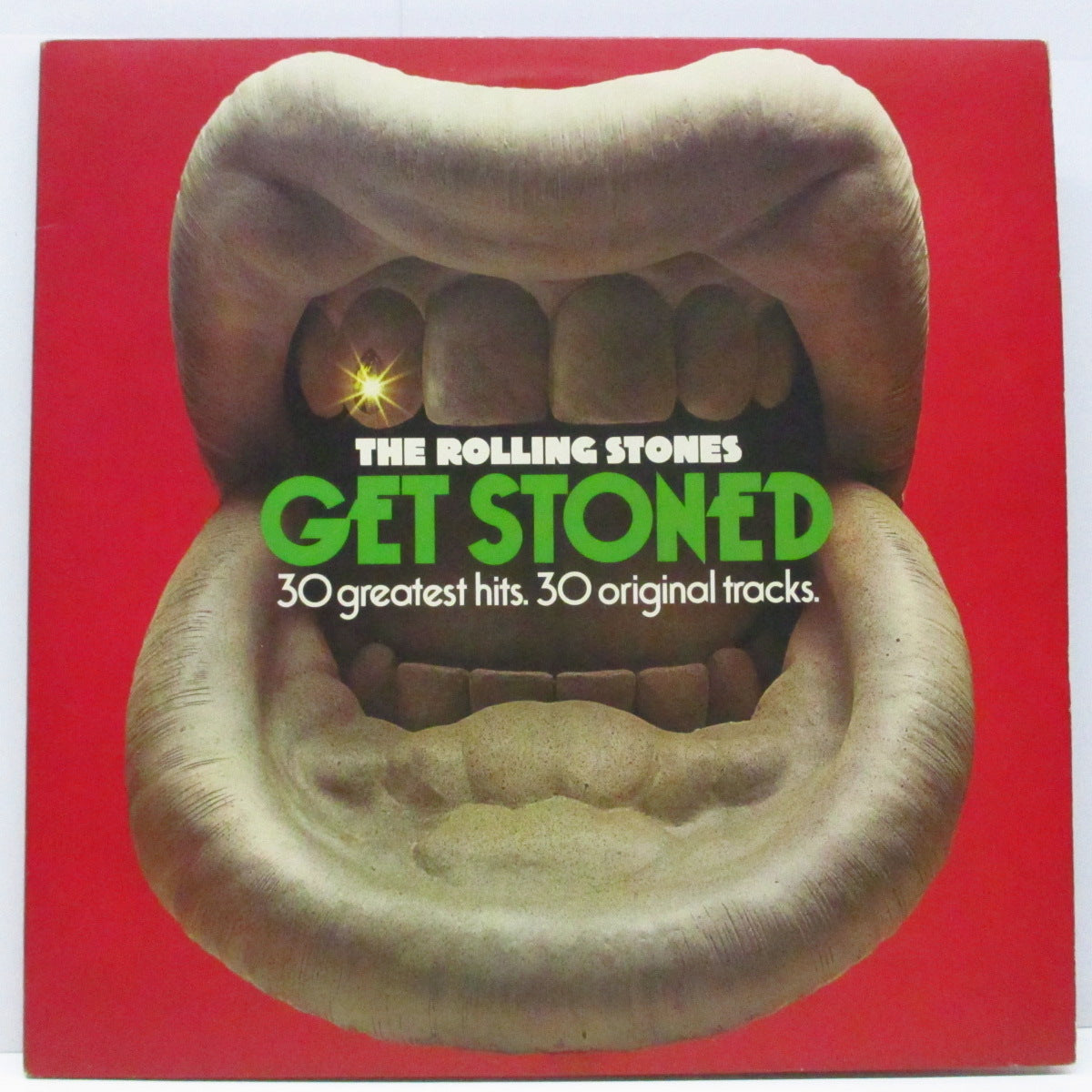 ROLLING STONES (ローリング・ストーンズ)  - Get Stoned (UK オリジナル 2xLP/光沢見開きジャケ) イギリス、アイルランド、ドイツのみで発売された2枚組編集盤 !