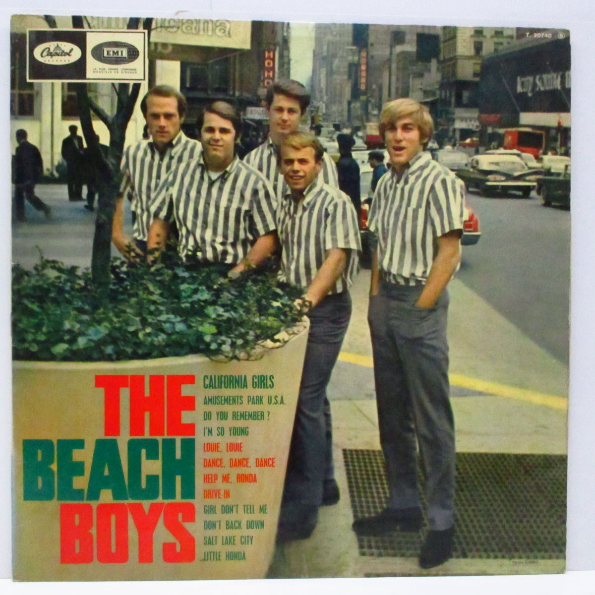 BEACH BOYS (ビーチ・ボーイズ)  - California Girls (France オリジナル「ステレオ」LP/CFS) '66年フランスのみの全12曲入りコンピ！
