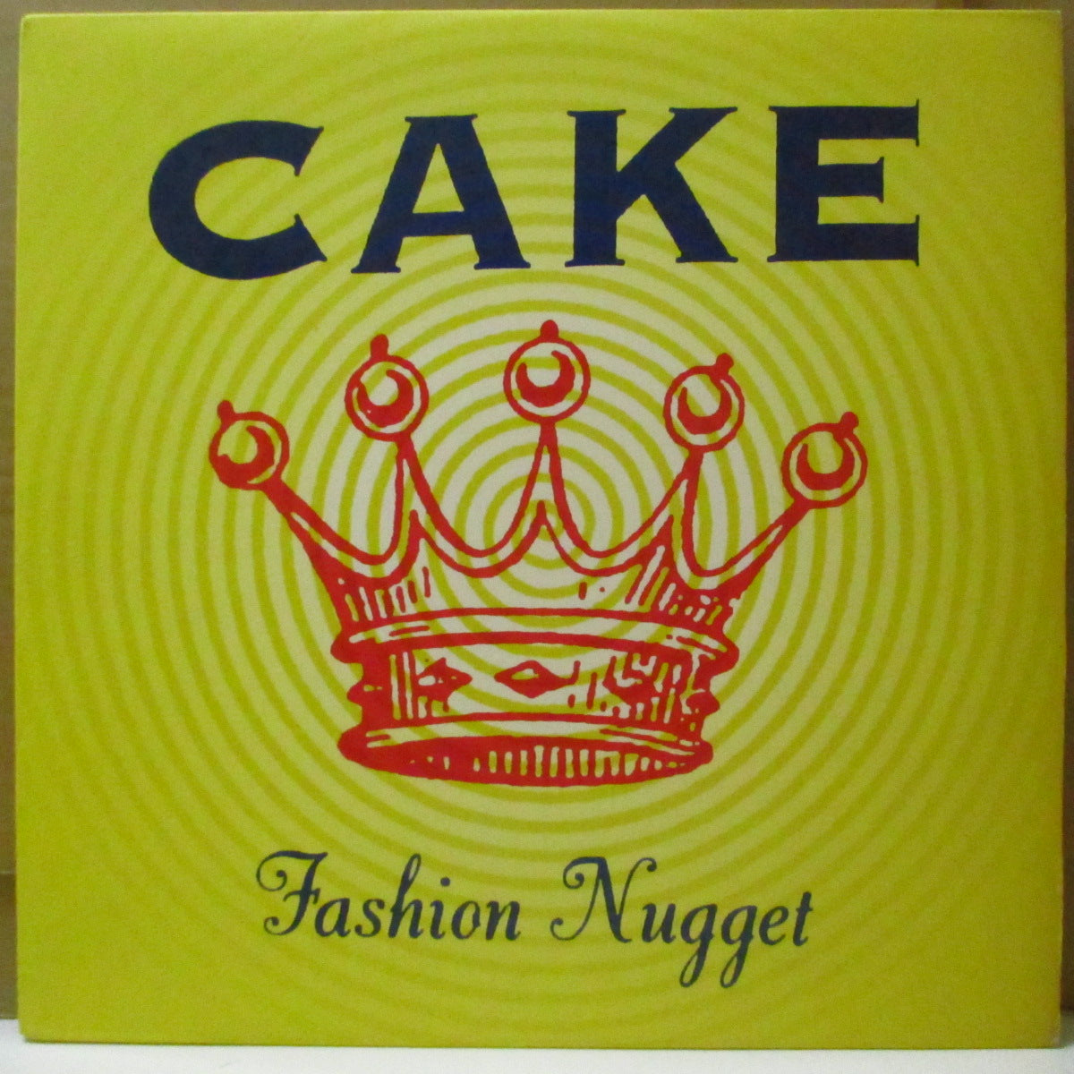 CAKE (ケイク)  - Fashion Nugget (US オリジナル 「黒盤」LP) '96年2ndアルバム