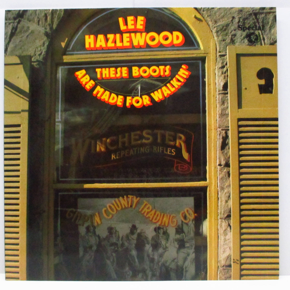 LEE HAZLEWOOD  (リー・ヘイゼルウッド)  - These Boots Are Made For Walkin' (UKオリジナル LP) MGM時代コンピレーション！