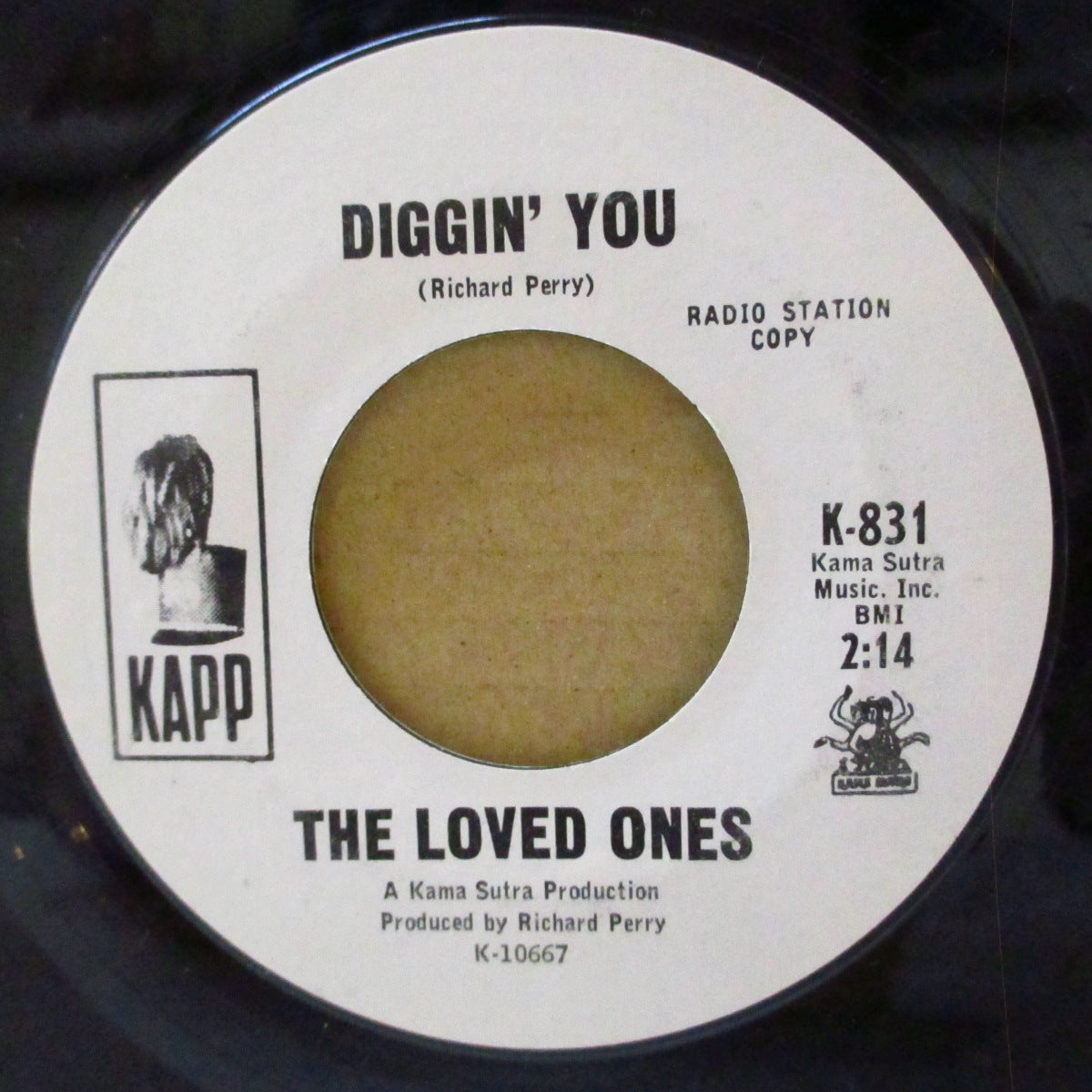 LOVED ONES, THE (ザ・ラブド・ワンズ)  - It's Not Gonna Take Too Long (US '67 プロモ・白ラベ7インチ)カマストラ社Prod スロウ・ソフト・ロック！