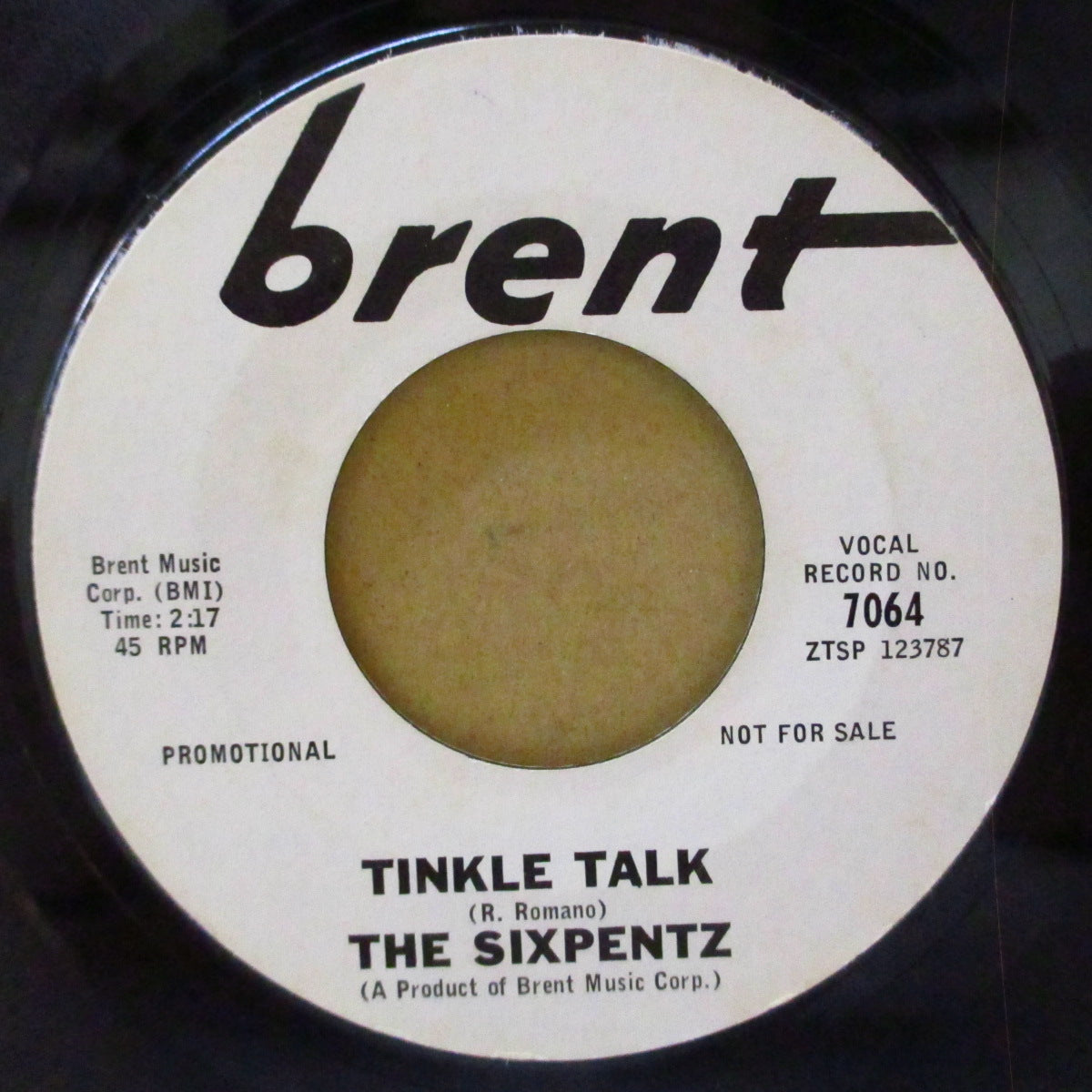 SIXPENTZ, THE = THE FUN AND GAMES, (ザ・シックスペンツ)  - Don't Say You're Sorry (US '67 プロモ・白ラベ 7インチ)バブルガム・ソフト・ロック（ノーザン）隠れ名曲！