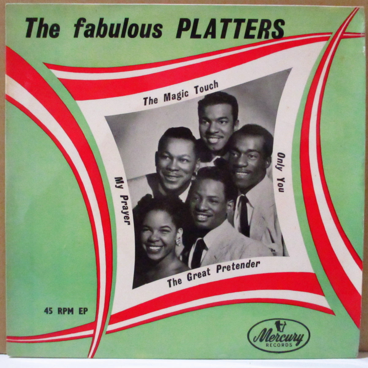 PLATTERS (ザ・プラターズ)  - The Fabulous Platters (UK '56 オリジナル 4曲入り7インチEP)