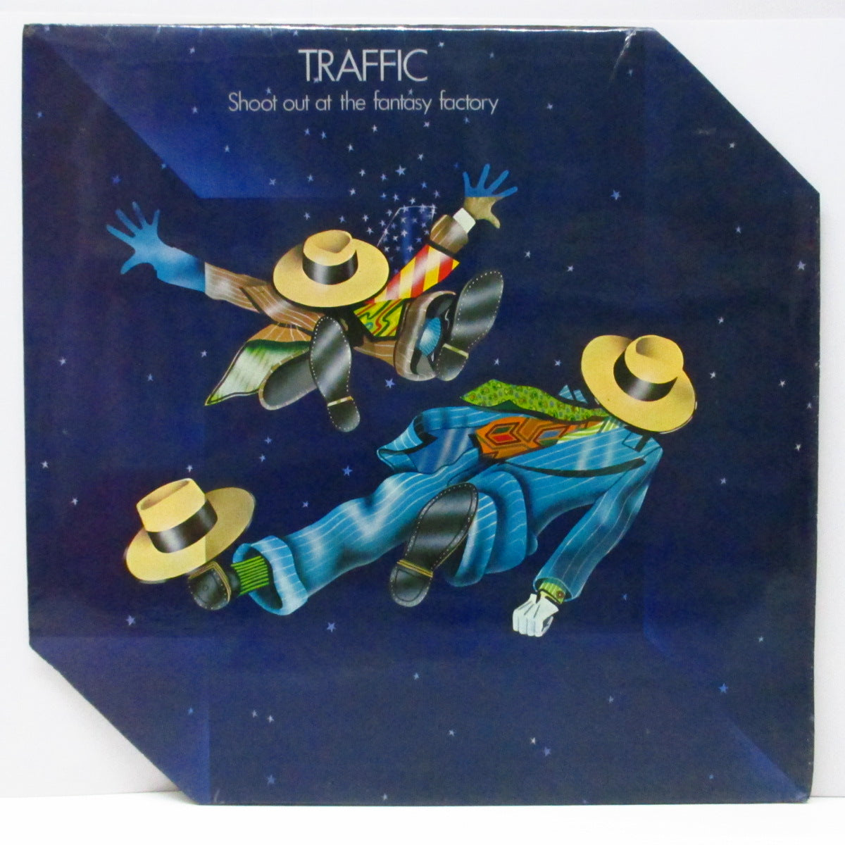 TRAFFIC (トラフィック)  - Shoot Out At The Fantasy Factory (UK 70's再発「青ラベ」LP/「六角形 / 両面コーティング」ジャケ)