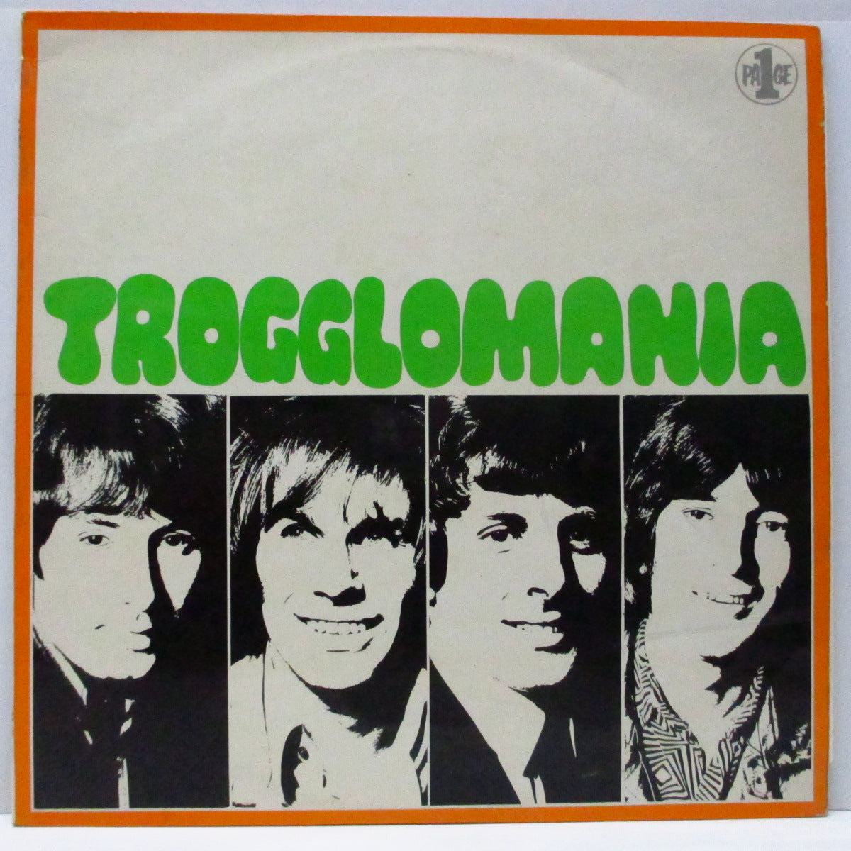 TROGGS (トロッグス)  - Trogglomania (UK オリジナル「モノラル」LP/表面コーティング三面折り返ジャケ) ペイジワン社期サンプラー！