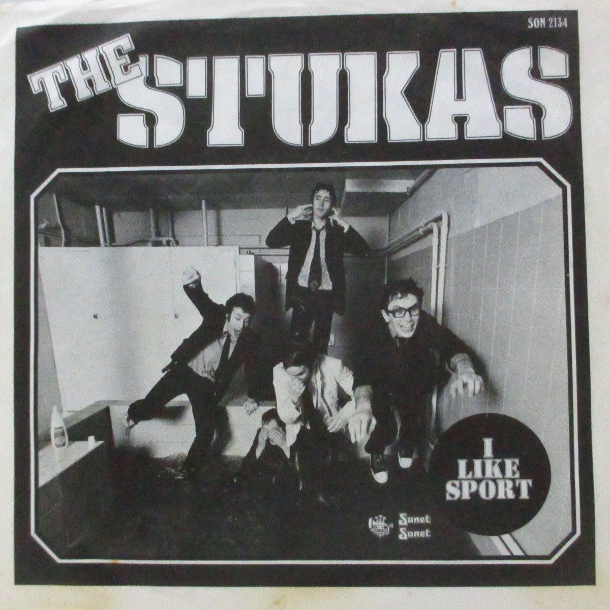 STUKAS, THE (ザ ・ストゥーカス)  - I Like Sport (UK オリジナル「フラットセンター」7"/光沢ソフト紙折り返しジャケ) '78年セカンド！