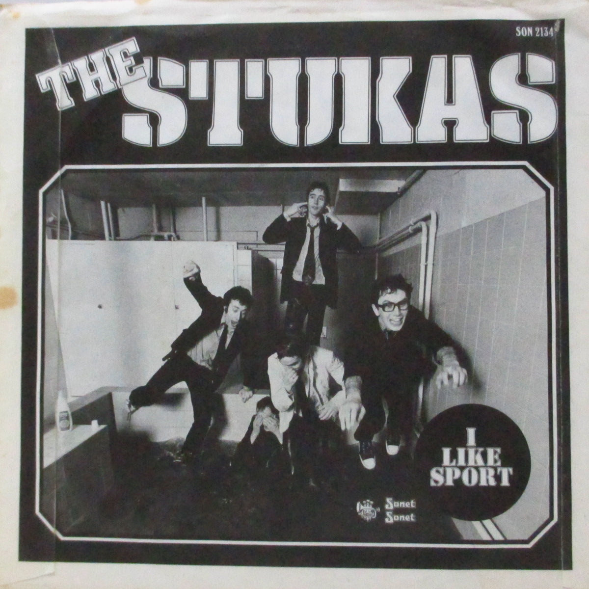 STUKAS, THE (ザ ・ストゥーカス)  - I Like Sport (UK オリジナル「フラットセンター」7"/光沢ソフト紙折り返しジャケ) '78年セカンド！