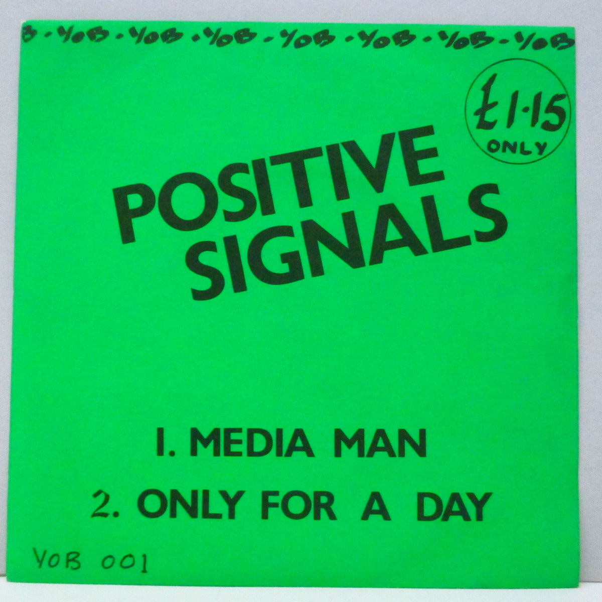 POSITIVE SIGNALS / STRAND, THE (ポジティブ・シグナルズ / ザ ・ストランド)  - Split (UK オリジナル 7"/マットソフト紙二つ折りジャケ) 近年稀な美品 !