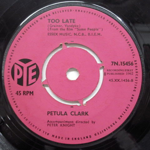 PETULA CLARK - Jumble Sale  (UK Orig)