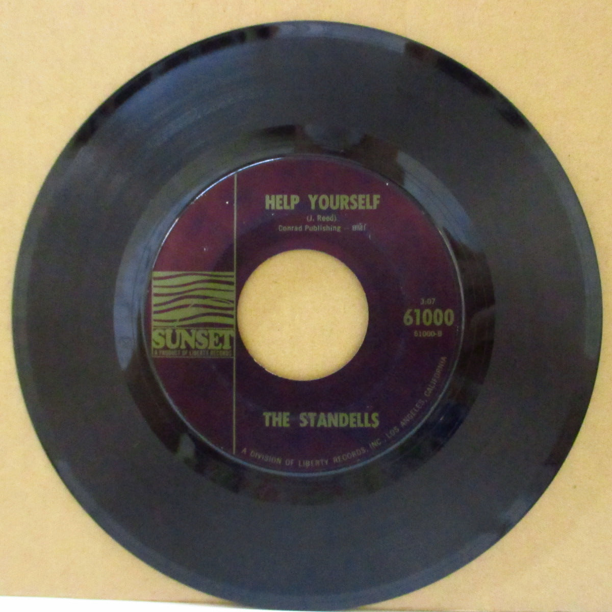 STANDELLS, THE (ザ・スタンデルズ)  - Help Yourself / Ooh Poo Pah Doo (US '66 再発 7インチ)両面クールなMOD-R&Bガレージ・カヴァ