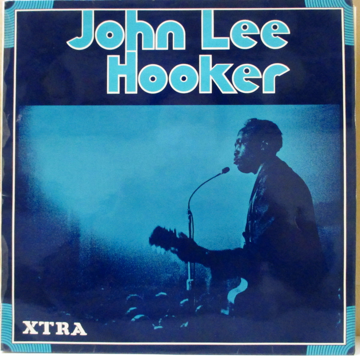 JOHN LEE HOOKER (ジョン・リー・フッカー)  - John Lee Hooker (UK '71 再発モノラル LP/表面コーティング・ジャケ)「グラウンドホッグス」共演、'66年「 ... And Seven Nights」の英別題初回再発。