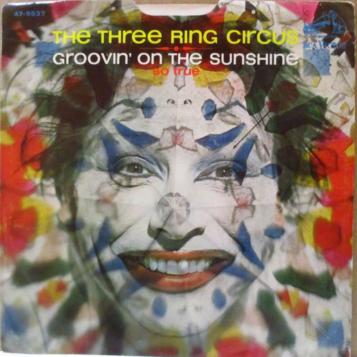 THREE RING CIRCUS, THE (ザ・スリー・リング・サーカス)  - Groovin' On The Sunshine (US '68 オリジナル・ジャケ付 7インチ)サンシャイン・サイケ・ポップ！