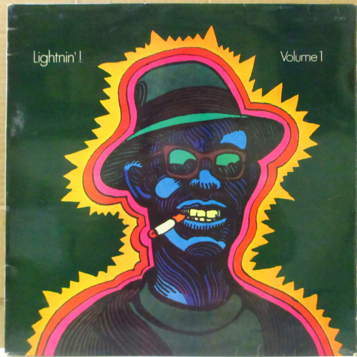 LIGHTNIN' HOPKINS (ライトニン・ホプキンス)  - Lightnin' ! Volume 1 (UK '70 オリジナル・ステレオLP) '69年録音「Lightnin' !」の英バラ売り珍盤！