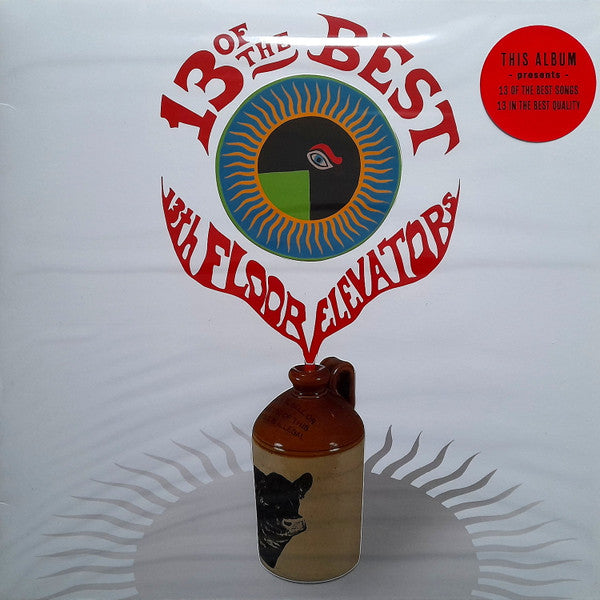 13TH FLOOR ELEVATORS (サーティーンス・フロア・エレヴェーターズ)  - 13 Of The Best (UK 限定リマスター再発ステレオ高音質 LP/New) アルバム3枚から選曲のベスト13曲