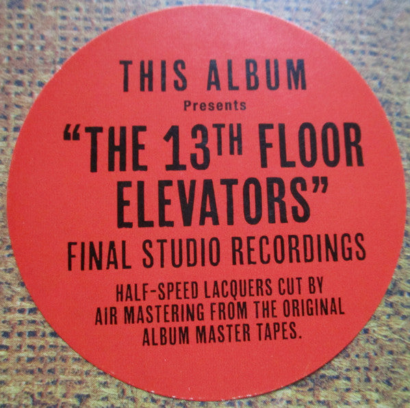 13TH FLOOR ELEVATORS (サーティーンス・フロア・エレヴェーターズ)  - Bull Of The Woods (UK限定「アビーロード・スタジオ・ハーフスピード・マスタリング」再発ステレオ高音質 LP/New) '69年最終サードアルバム！