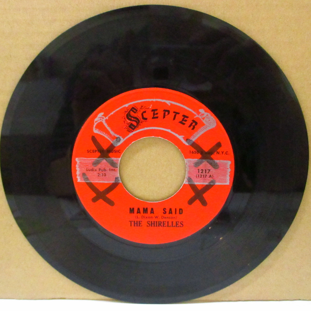 SHIRELLES (ザ・シュレルズ)  - Mama Said / Blue Holiday (US '61 初回「赤・銀ラベ」オリジナル7インチ) 大ヒットガールポップ＋Xマスソング