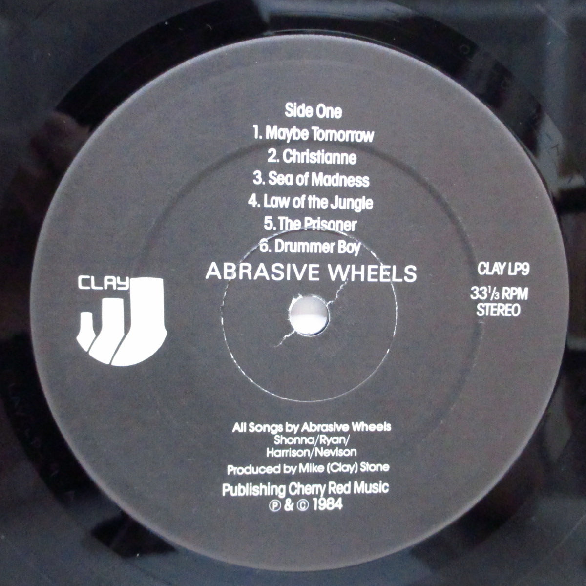 ABRASIVE WHEELS (アブレシブ・ホイールズ)  - Black Leather Girl (UK オリジナル LP+インナー) '84年セカンド！
