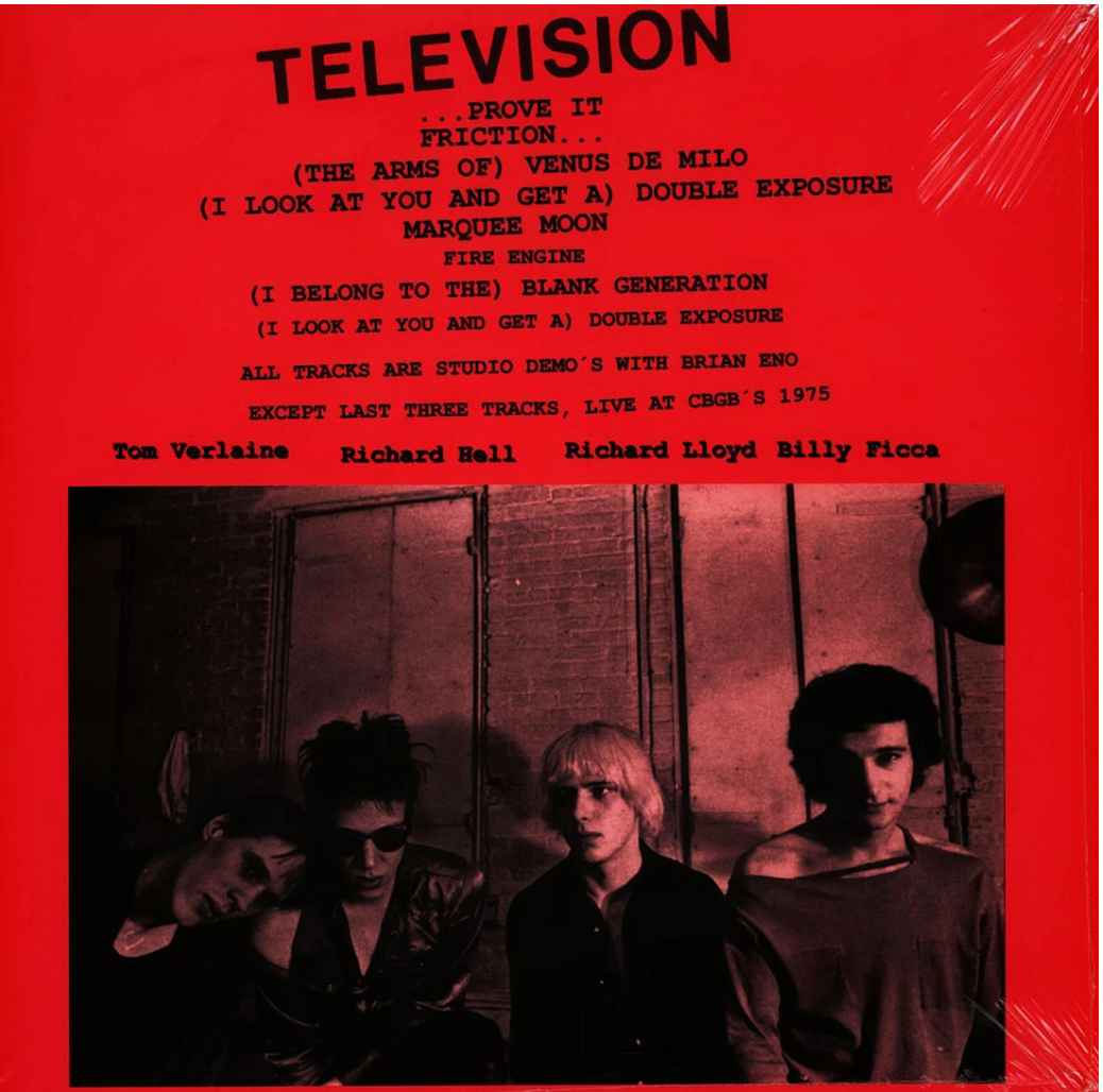 TELEVISION (テレヴィジョン)  - Double Exposure (EU 限定プレス再発 LP/ New)
