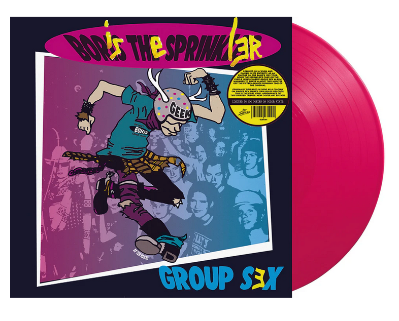 BORIS THE SPRINKLER (ボリス・ザ・スプリンクラー)  - Group Sex (Italy 500枚限定再発「ピンクヴァイナル」LP/ New)
