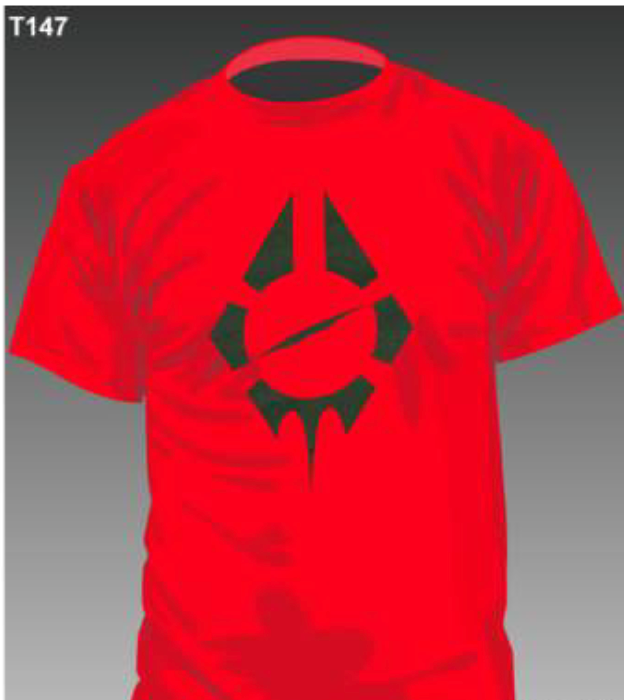 RADIO BIRDMAN (レディオ・バードマン)  - Classic Logo (限定 レッドTシャツ「L」サイズ/ NEW）