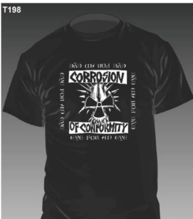 C.O.C. (Corrosion Of Conformity) (コロージョン・オブ・コンフォーミティ)  - Eye For An Eye (限定 ブラックTシャツ「L」サイズ）