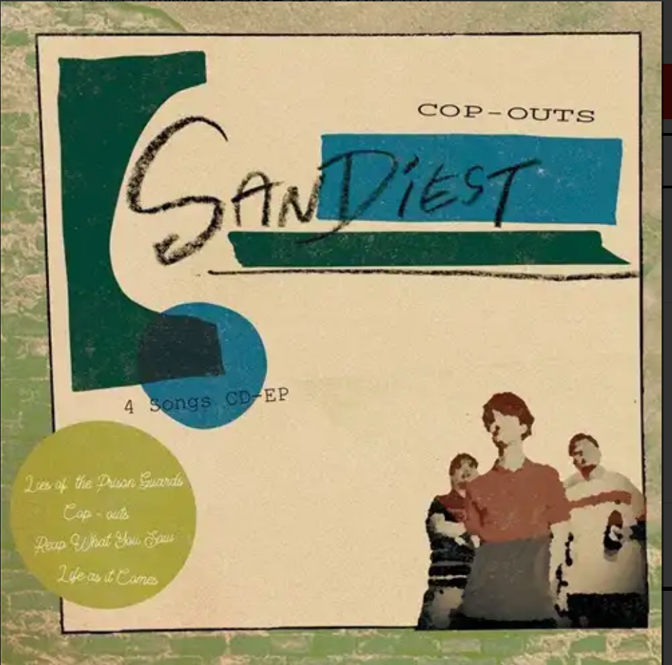 SANDIEST (サンディエスト)  - Cop-Outs (Japan 限定プレス CD/New) 2025年08月08日発売！