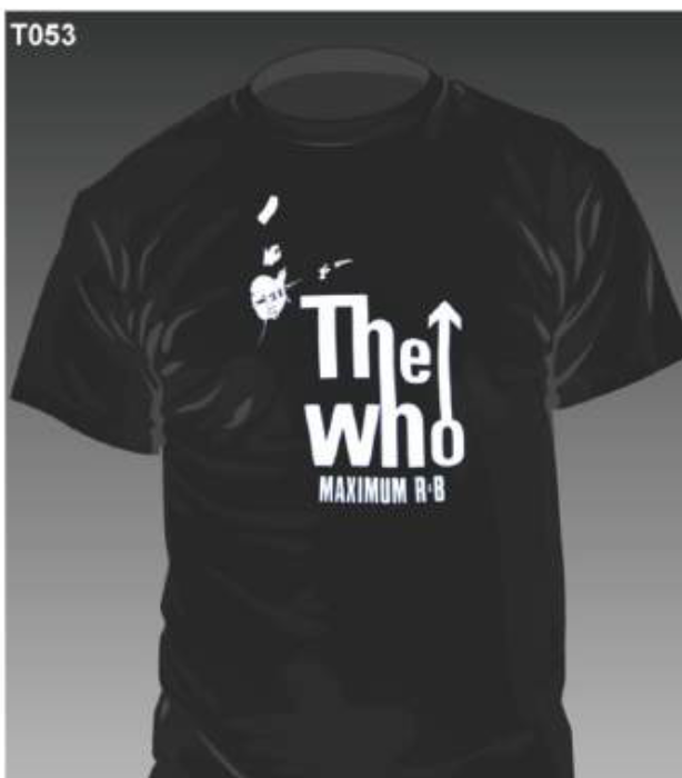 WHO, THE (ザ ・フー)  - Maximum R&B (限定 黒Tシャツ「L」サイズ/ New）