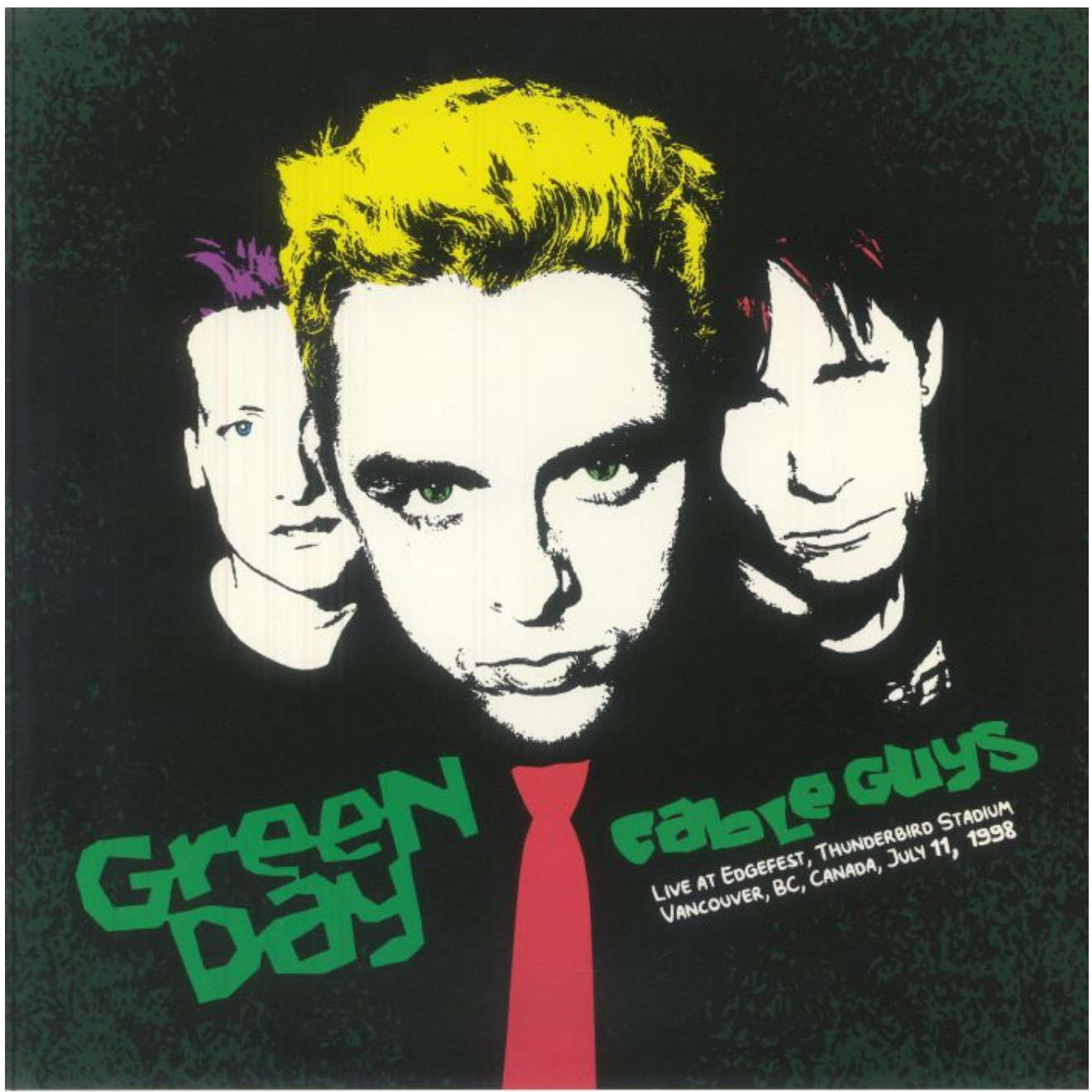 GREEN DAY (グリーン・デイ)  - Cable Guys: Live At Edgefest Thunderbird Stadium Vancouver BC Canada July 11 1998 (Poland 限定プレス LP/ New) ブロードキャスト音源！