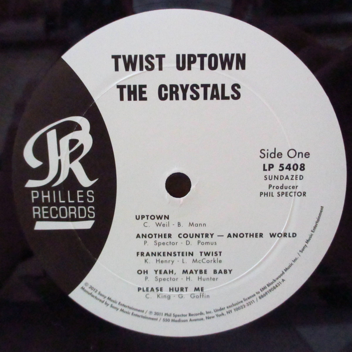 CRYSTALS, THE (ザ・クリスタルズ)  - Twist Uptown (US '12 サンデイズド社「正規ワンショット限定復刻再発」180g モノラル LP)’62年デビューアルバム ！フィル・スペクター音の壁！