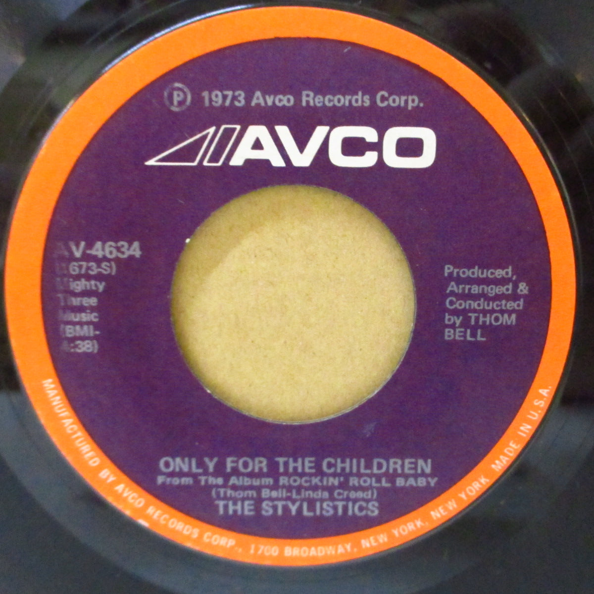 STYLISTICS, THE (ザ・スタイリスティックス)  - You Make Me Feel Brand New (US '73 オリジナル 7インチ)シンプリー・レッド他の原曲甘茶バラッド！
