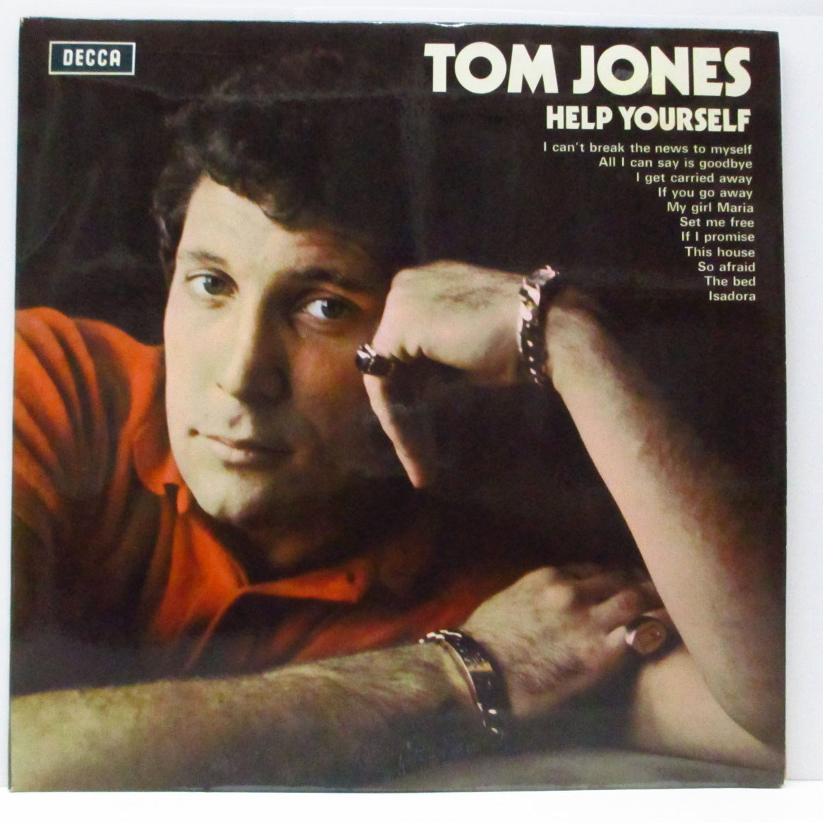 TOM JONES (トム・ジョーンズ)  - Help Yourself (UK オリジナル「モノラル」LP/表面コーティングジャケ)